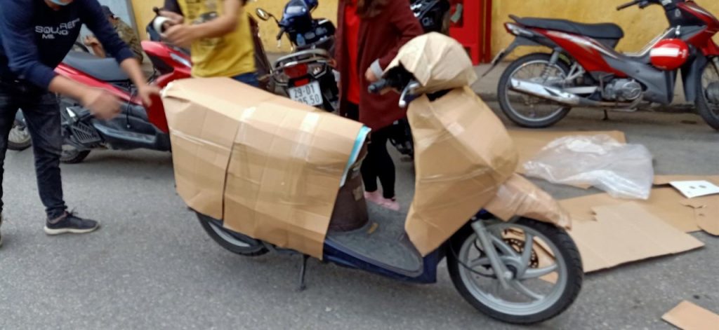 gửi hành lý, xe máy từ Sài Gòn ra Hà Nội giá rẻ dịp tết
